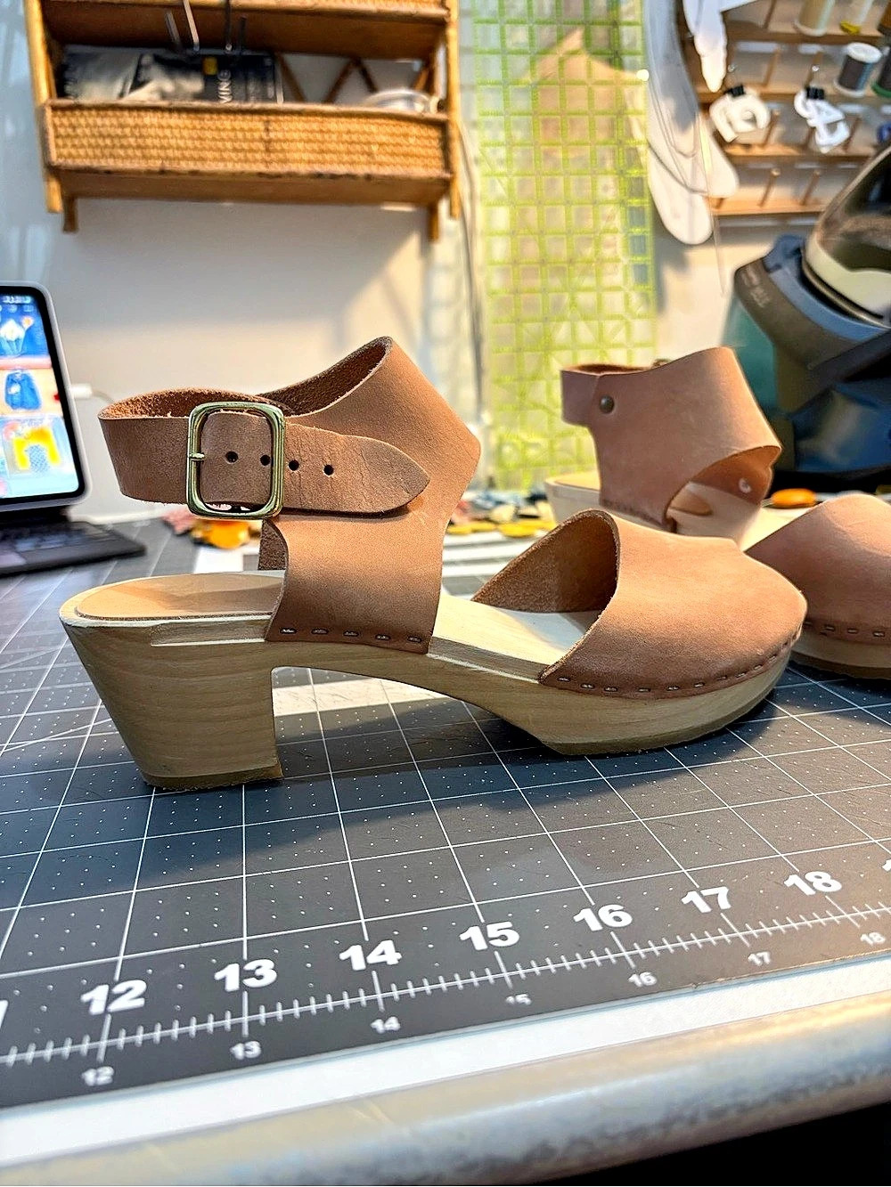 Bryr Clogs - Miranda Peep-Toe